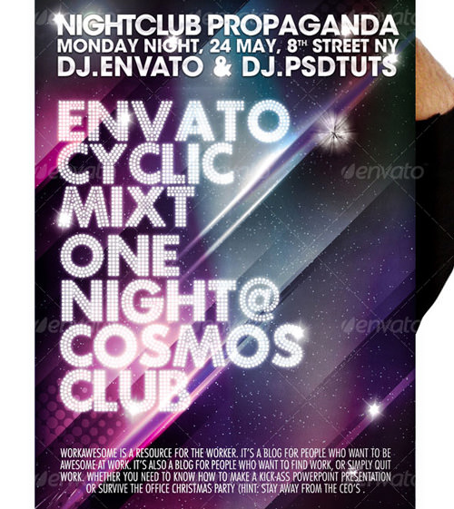 音楽イベント系フライヤー ポスターデザイン用psdテンプレート素材まとめ 12年春版 Photoshopvip