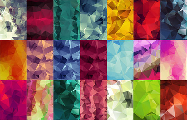 無料ダウンロードできる ポリゴンスタイルのテクスチャ素材30個まとめ Photoshopvip