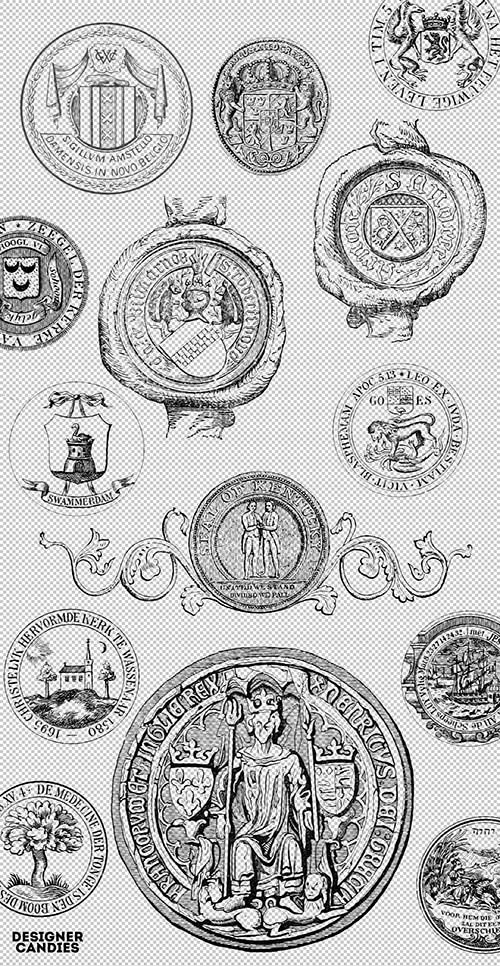 エンブレムや紋章をテーマにした 無料photoshopブラシ56個セットstamp O Matic Photoshopvip