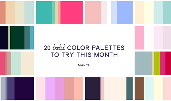 春にオススメ 16年流行カラー対応の美しい配色パレット個まとめ Photoshopvip