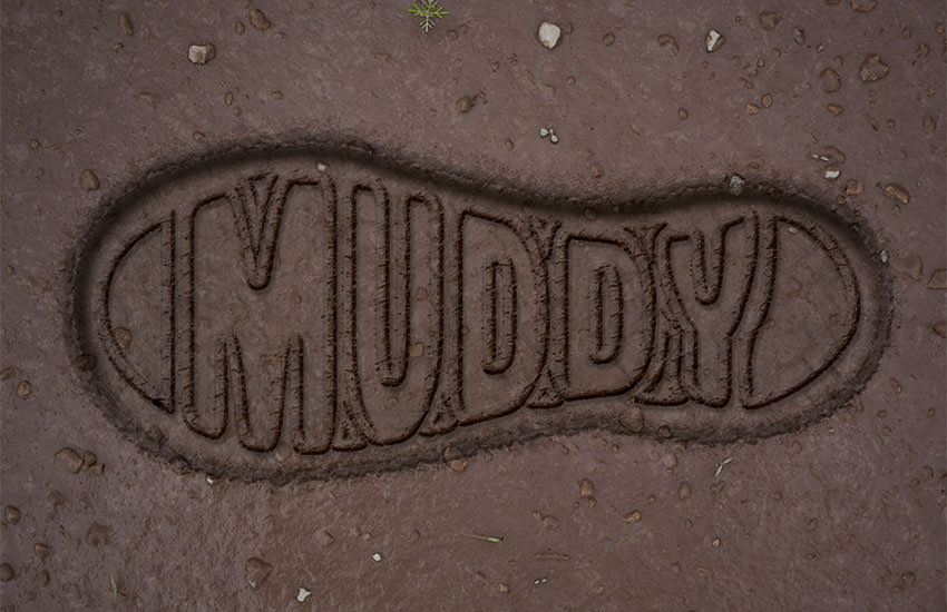 muddytexteffect850